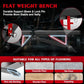 Adjustable Weight Bench Foldable Workout Bench for Home Gym Heavy Duty 1300lb Capacity PRO Full Body Strength Training with 8Le