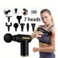 2026Portable Muscle Massage Gun For Body Massage, With Led Touch Screen, Speed Adjustment,, And 4 Replaceable，Rechargeable