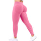 Gym Seamless Women Solid Waist Yoga Pants Three-section Waist Sexy Hip-lifting Tight Sports Pants Fitness Exercise Yoga Pants