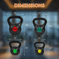 4-Piece Kettlebell Set for Strength Training with Ergonomic Handles and Durable Design