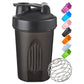 400ML Shaker Bottles Whey Protein Powder Mixer Bottle Sport Water Cups Fitness Gym Shaker Outdoor Portable Plastic Drink Cup