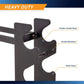 Heavy-Duty Dumbbell Rack Organizer for Home Gym - Space-Saving Steel Storage