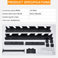 Dumbbell Rack Stand Heavy Duty Dumbbell Stand Space Saver Tree Shape Weight Stand Storage Organizer for Gym Workout