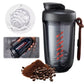 590ml Sports Shaker Bottles with Shaker Ball Drink Shake Bottle Leak Proof Whey Protein Powder Mixer Bottle for Indoor Outdoor