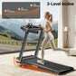 3-in-1 Foldable Treadmill with Incline, Portable Design, 3.0HP Quiet Motor, 12 Auto Programs, Three Speed Settings