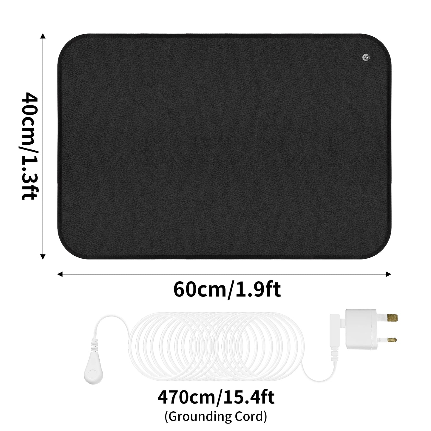 Grounding Mat Earth Connected Therapy EMF Recovery for Foot Therapy Universal Grounding Yoga Mat Improving Sleep Energy Mats